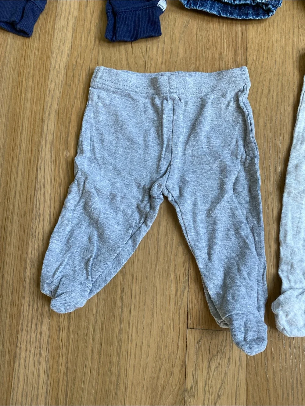 Carter's Baby Boys Assorted Pants and Footed Bottoms - Blue, Gray, Navy